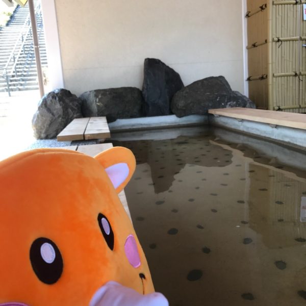 足湯でほっこり